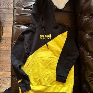 Offline Black and Yellow Hoodie